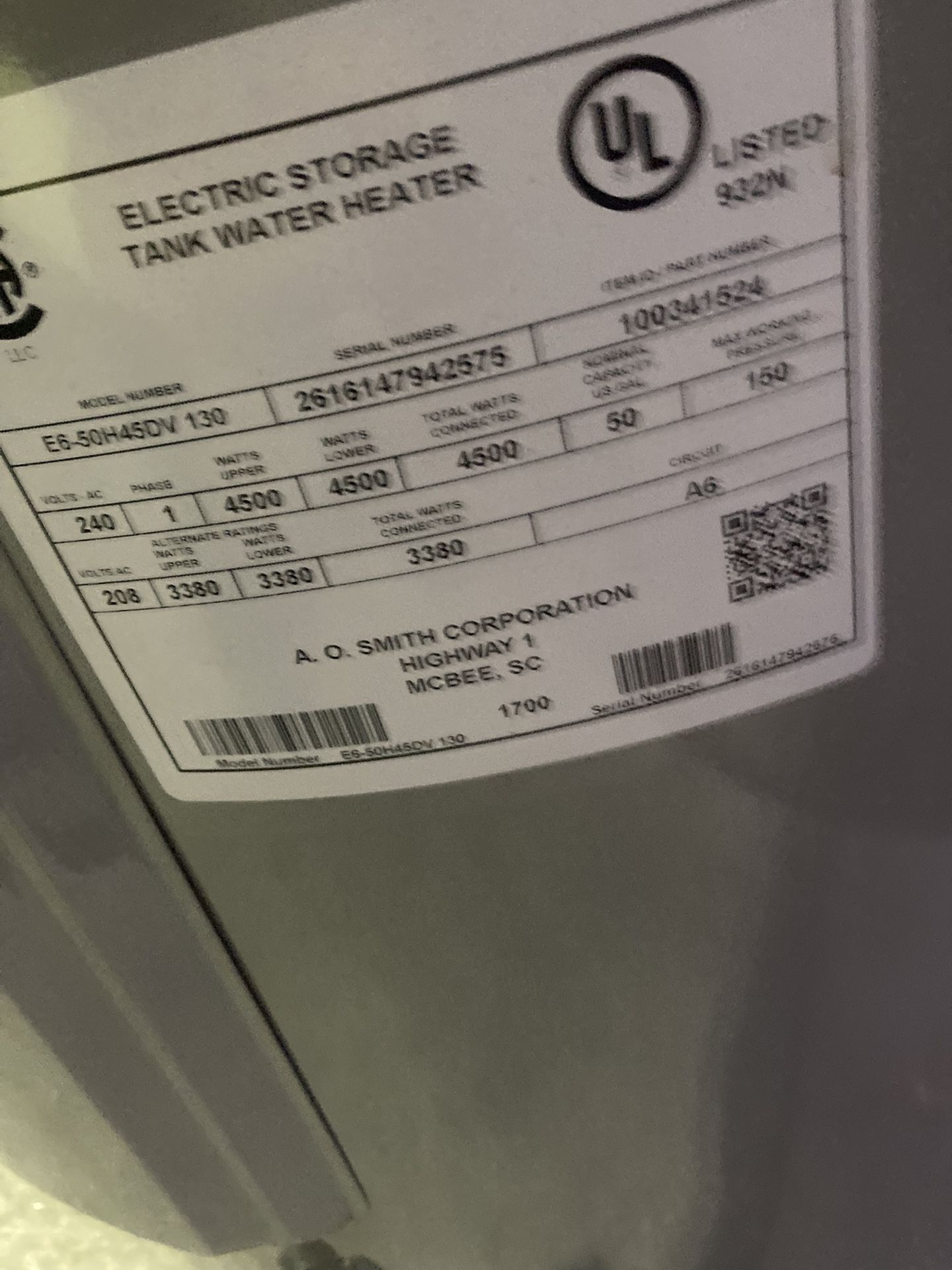 Water Heater