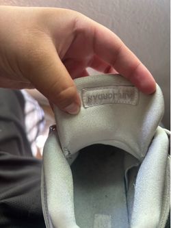 White pure money Jordan 4