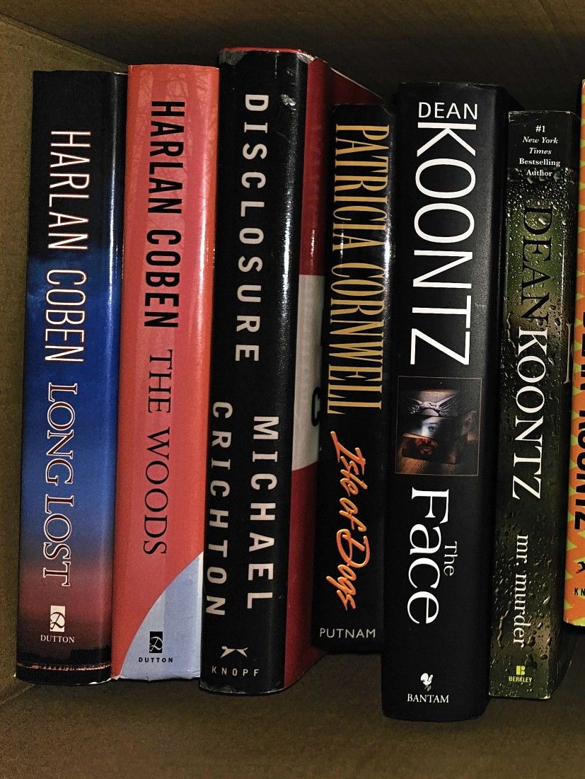 Mystery, Horror & Misc Books - Motivated Seller