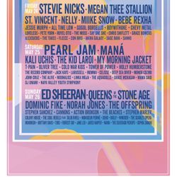 BottleRock 2024 Music Festival Tickets 