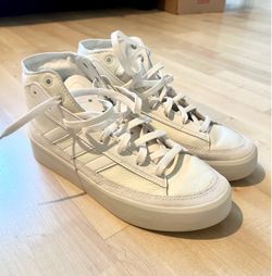 Adidas white shoes
