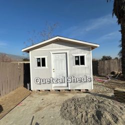 Wood Storage Shed