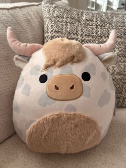 Squishmallows Original 12” Borsa Spotted Highland Cow