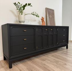 Gorgeous Restored Dresser/ Credenza
 80”L x 19”W x 31.5”H