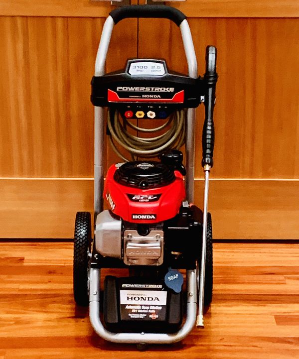 PowerStroke Honda GCV190 Powered Gas Pressure Washer 3100 PSI 2.