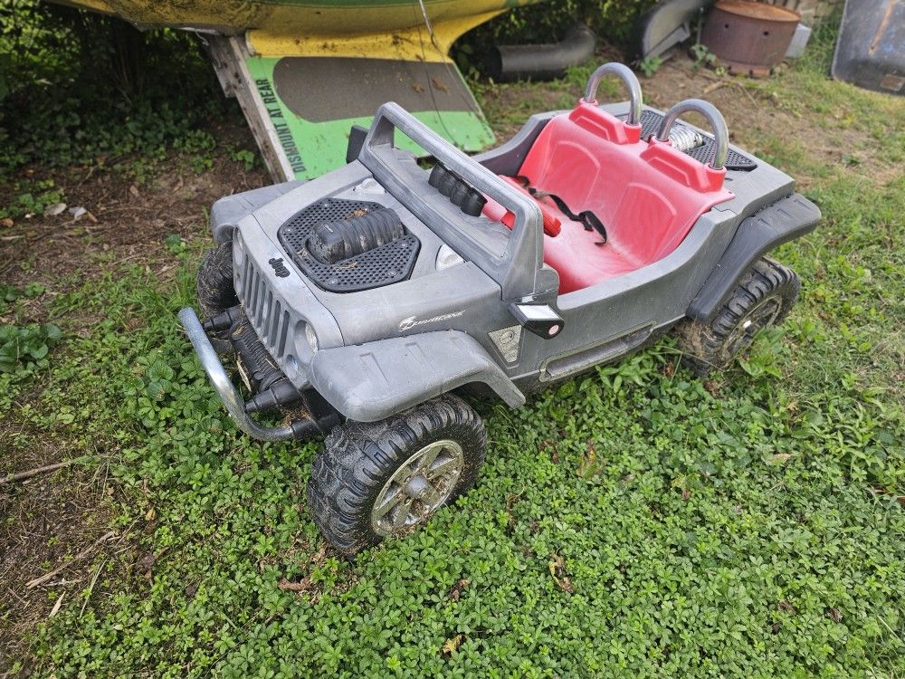 Jeep Hurricane Power Wheels Converted For Dewalt Battery