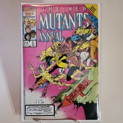 New Mutants: Annual#2 (Marvel 1986) 1st app of Betsy Braddock Renamed "Psylocke"