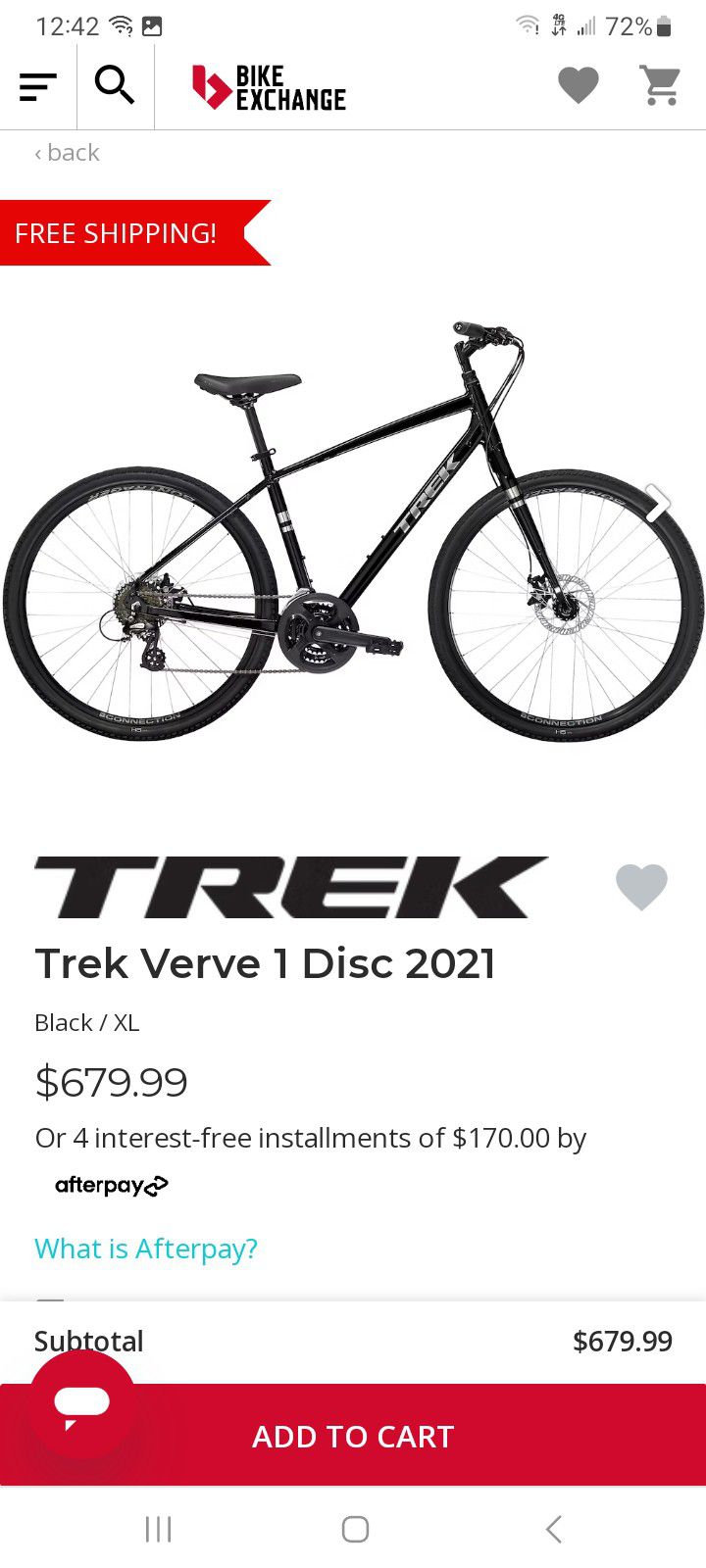 Trek Verse 1 Disk Bike 