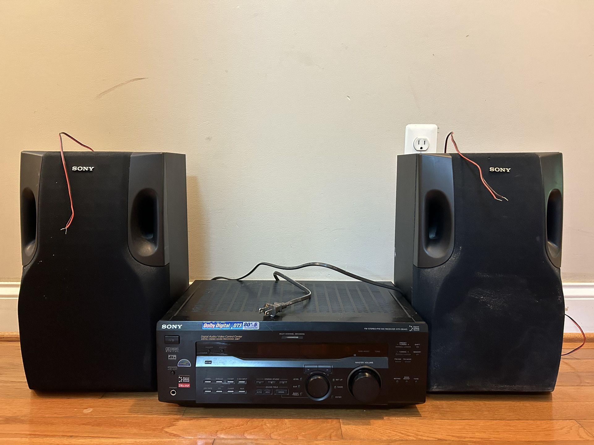 Sony Speaker 🔊 With Amplifier