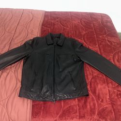 mens XL All Saint Lamb Leather jacket 100 percent