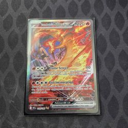 Destined Rivals Rockets Moltres SIR Pokemon Card NM 