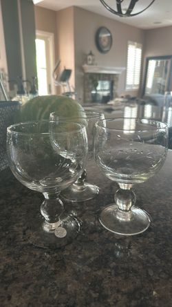 3 Princess house Exclusive Glass: $30