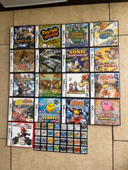 Nintendo ds games authentic