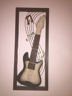 BRAND NEW~ 3D GUITAR WALL ART