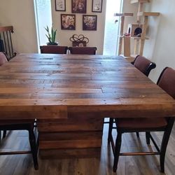 Farm House Pub Style Table