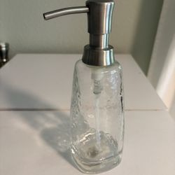 Glass Soap Dispenser