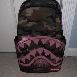 Sprayground Backpack Pink / Camo
