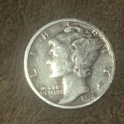 1936 MERCURY DIME 