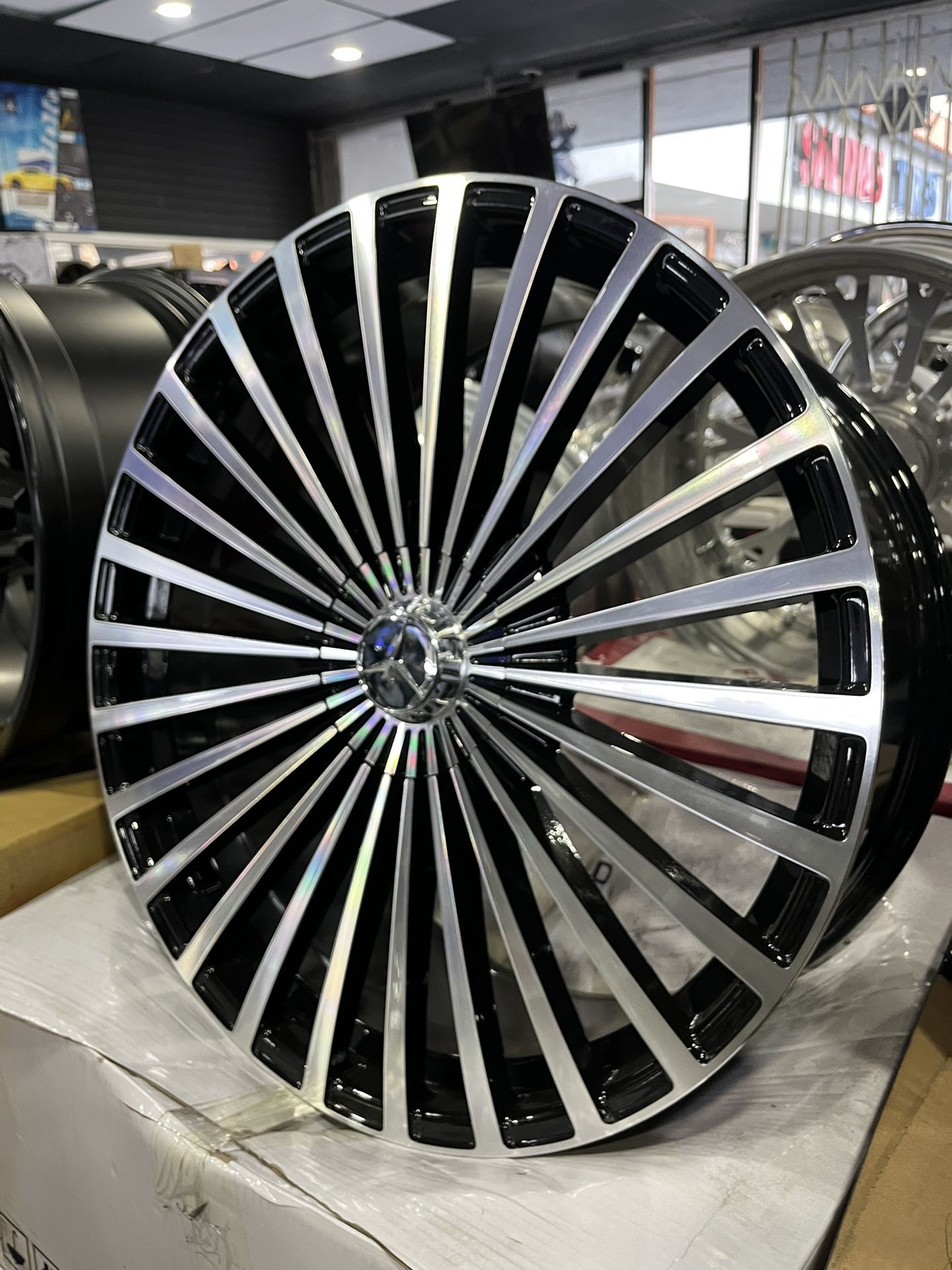 24x10 MERCEDES WHEEL FOR SALE!!!5x130