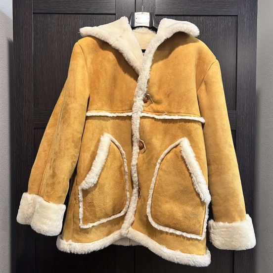 Yellowstone Coat Sheepskin Shearling Pat Garrett Sickafus Marlboro Ramcher XL +