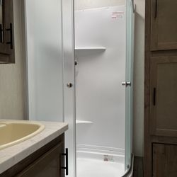 Curved Shower Door