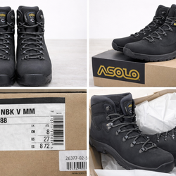 Asolo TPS 535 NBK V MM Hiking Boots – Gore-Tex – Size 8.5