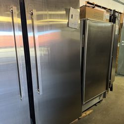 Built-In Refrigerator + Freezer Set (Sold Together)