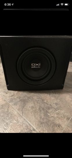 Polk audio sub woofer dxi 108
