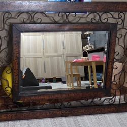 Metal Wall Mirror