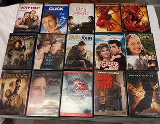 Lot of 15 Assorted DVD Movies
