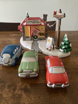 Department 56 Used Car Lot