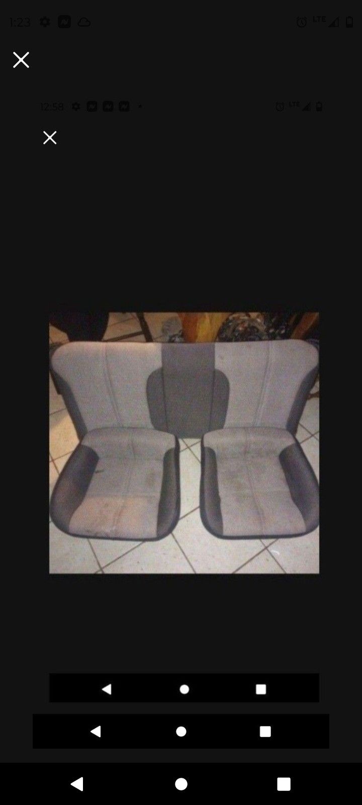1995 Camaro Back Seat