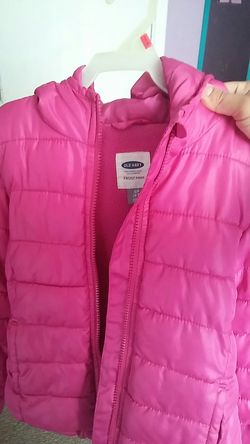 Chamarra para niña 6-7 old navy.