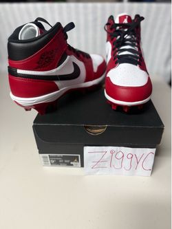 Jordan 1 Mid TD Cleats (9.5)