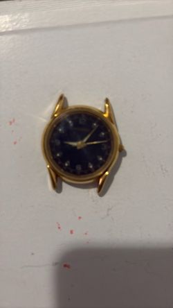 Vintage fossil men’s gold tone watch