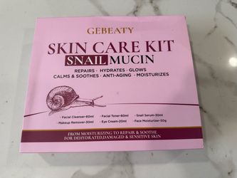 Facial Skin Care Routine Kit - Snail Mucin Serum