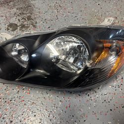 Toyota Corolla Left Headlight Black Mask Driver Side 