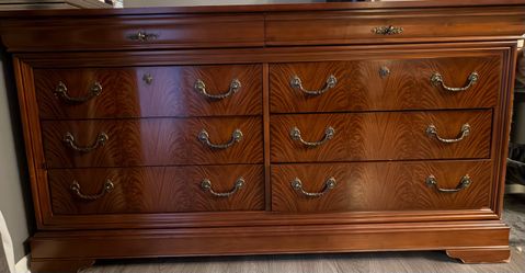 Drexel Dresser in Cherry Wood