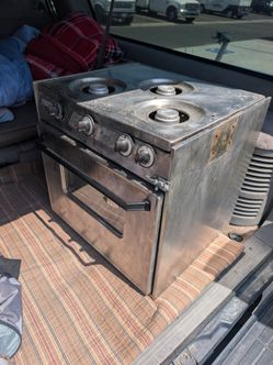 Marine Gas Oven and Stovetop