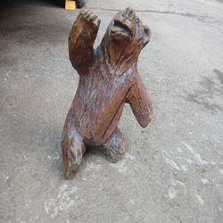 Wood Carved Bear