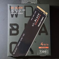 WD_BLACK SN850X 4TB NVMe