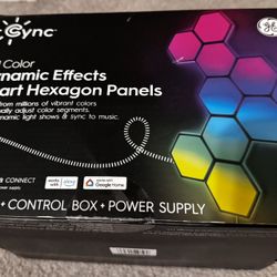 GE Cync Smart Hexagon Panels