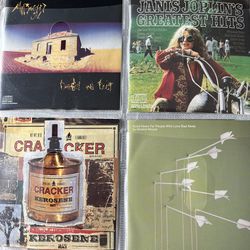 4 CD Collection. Modest Mouse, Janis Joplin, Cracker, Midnight Oil. 