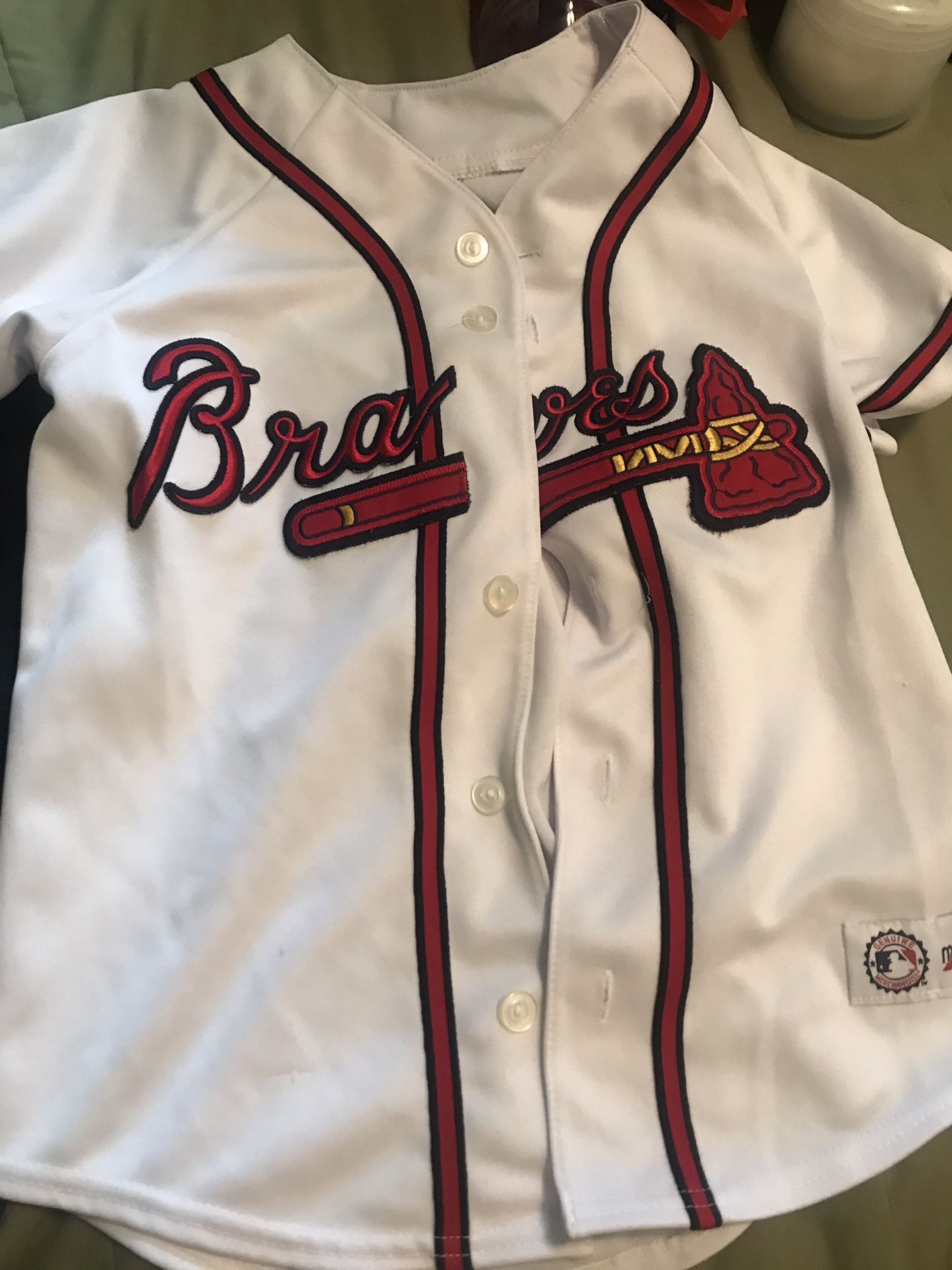 Atlanta braves baseball jersey