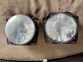 VW Golf MK2 Headlights - Cross Hair
