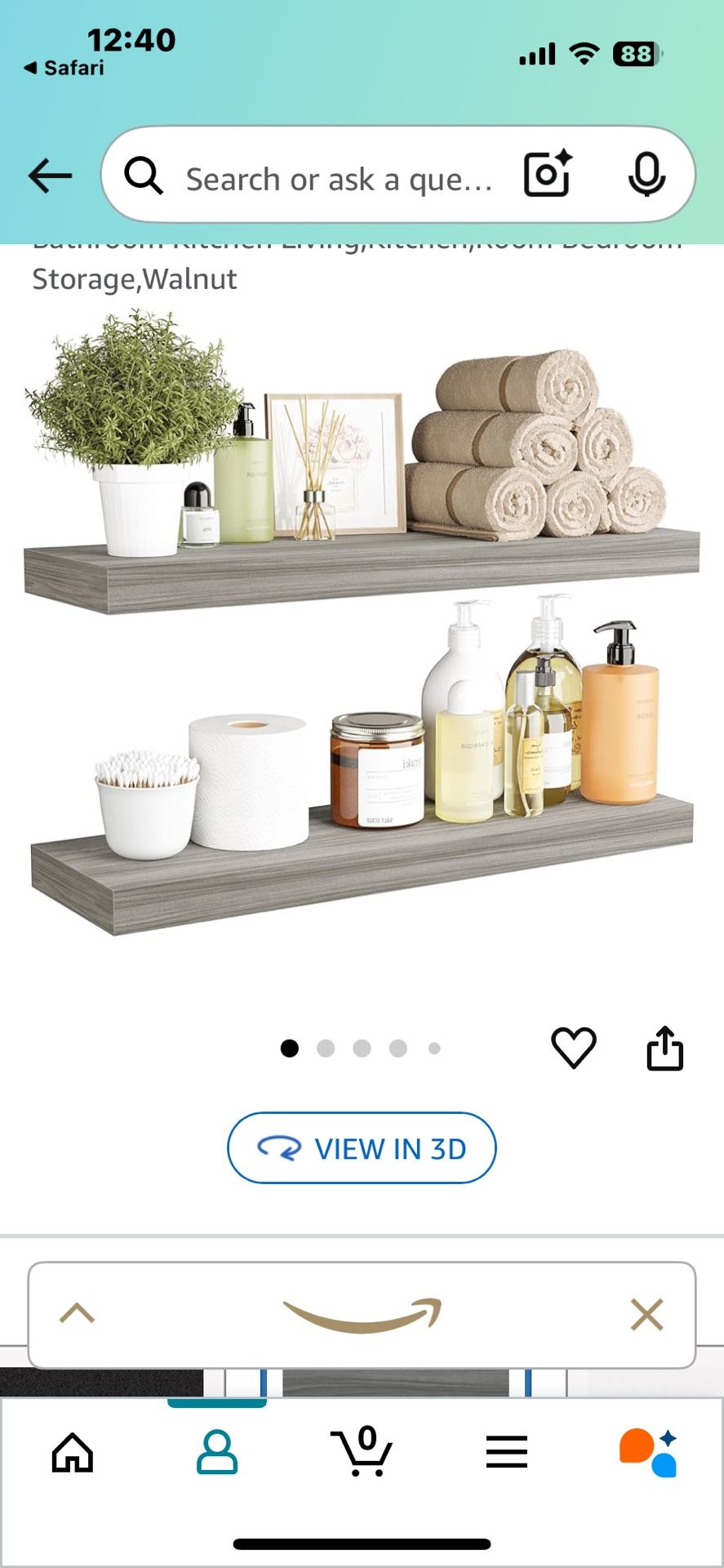 Floating Wall Shelves