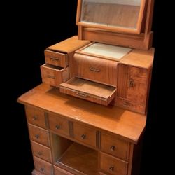 Antique Jewelry Vanity