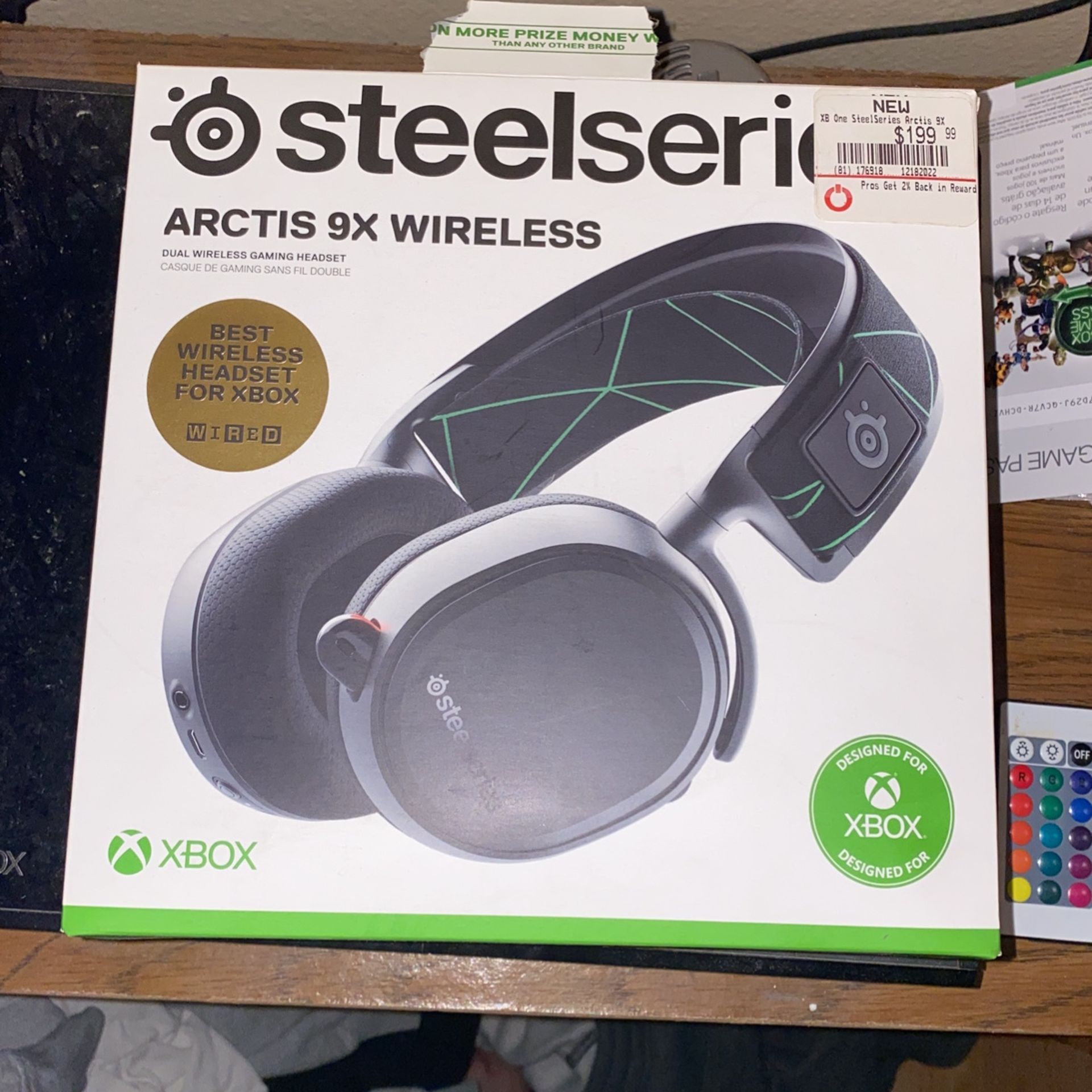 Steelseries Arctics 9x Wireless Headset