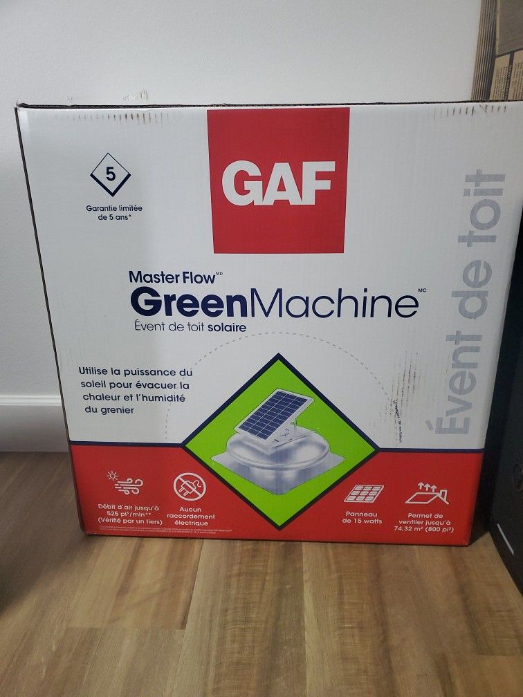Gaf Green Machine Solar