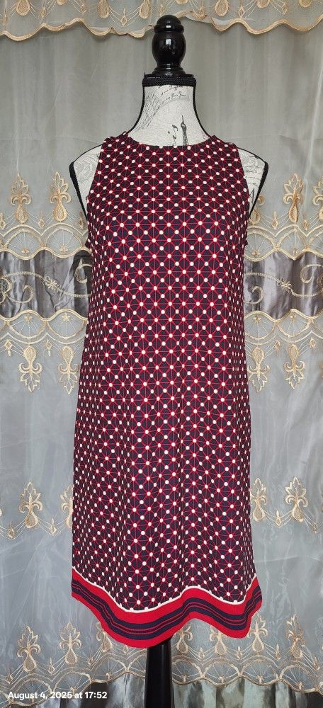 Banana Republic Geometric Shift Dress size xs